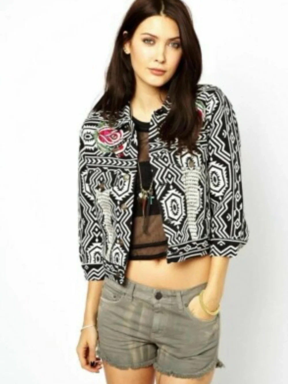 Free People New Romantics Native whisper jacket - Picture 5 of 12